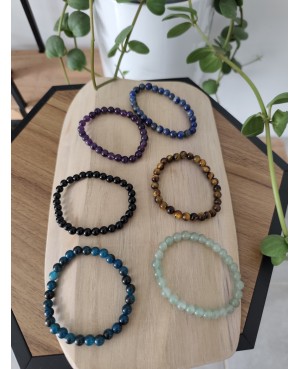 Bracelet perle en pierre