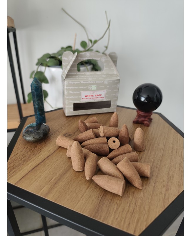 Encens cônes Satya Sauge Blanche