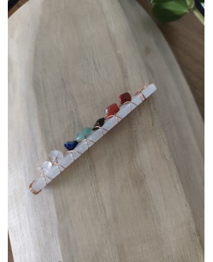 Bâton sélénite 7 chakras