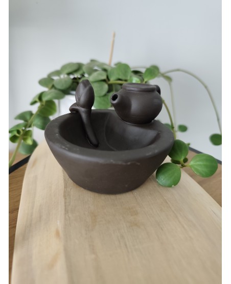 Porte encens Blackflow théière