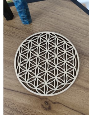 Fleur de vie en bois