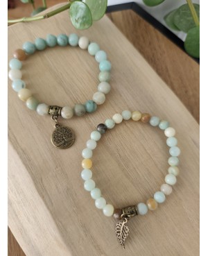 Bracelet perles et breloques