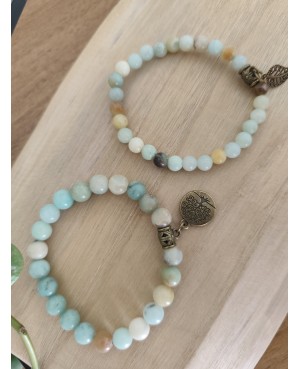 Bracelet perles et breloques