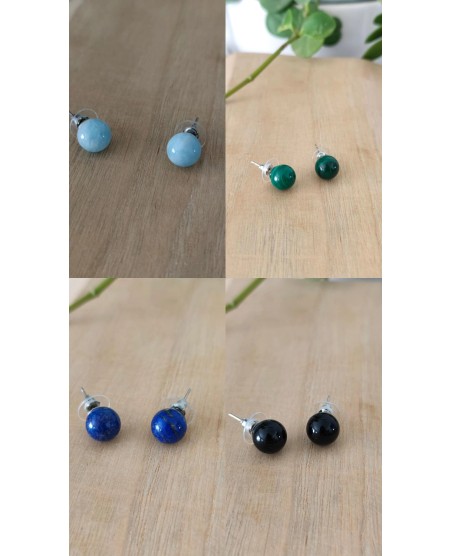 Boucle d'oreille puce