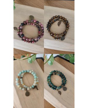 Bracelet perles et breloques