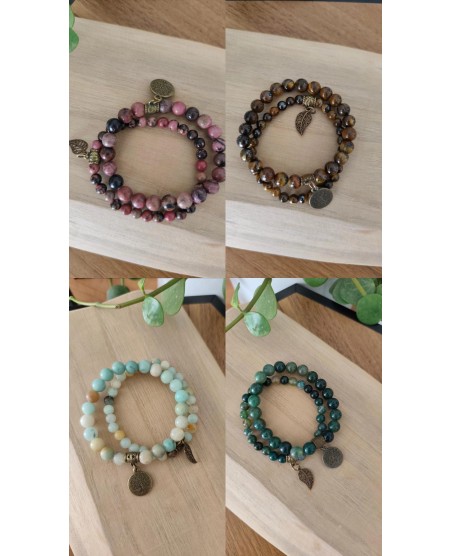 Bracelet perles et breloques