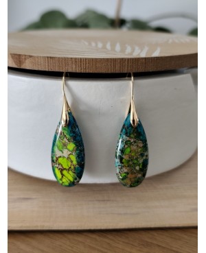 Boucle d'oreille goutte