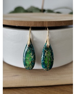 Boucle d'oreille goutte