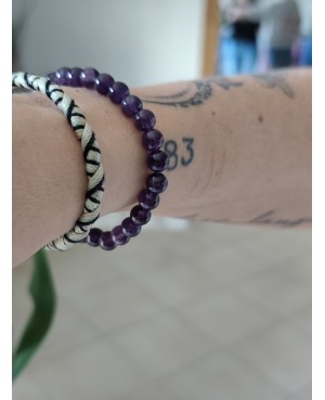 Bracelet perle en pierre